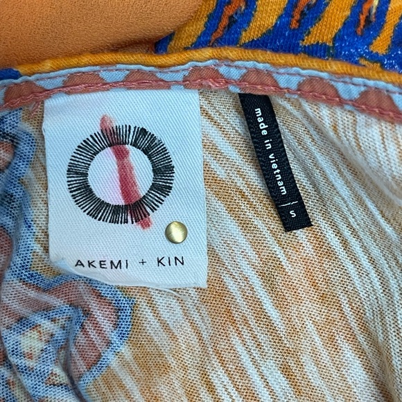 Anthropologie AKEMI + KIN Floral Rosae Tank Top, Sz S - Picture 8 of 8